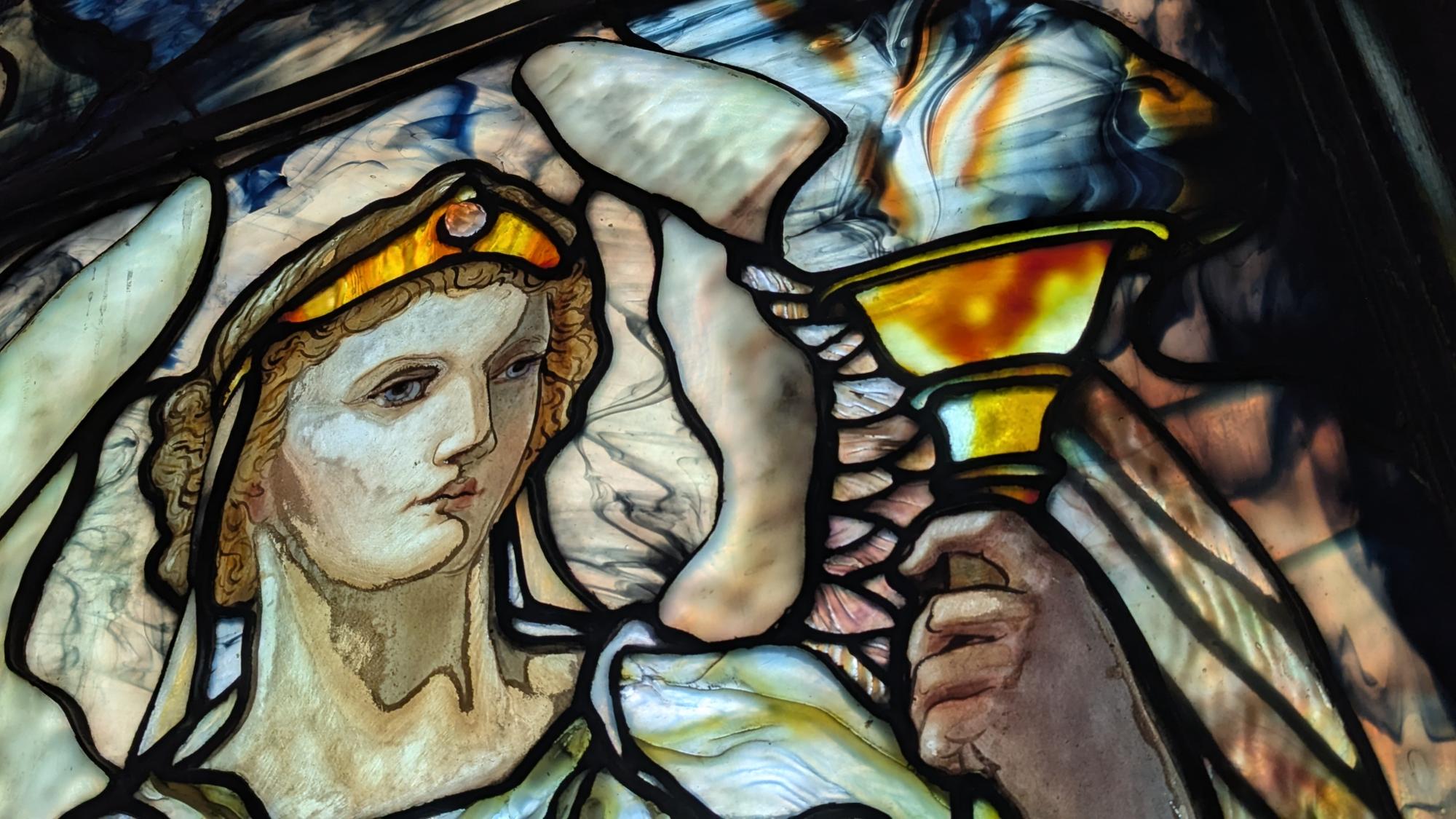 trinity tiffany window