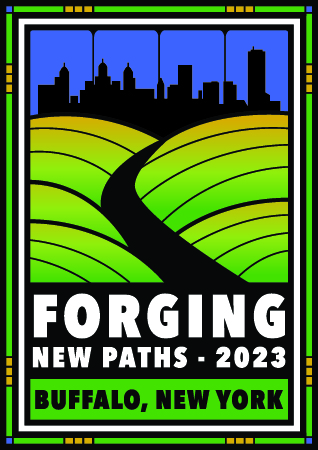 2023 Conference - Forging New Paths Logo