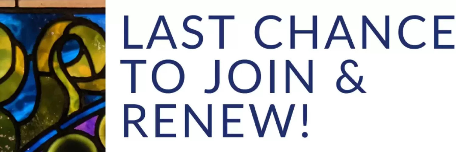 Last change to join & renew!